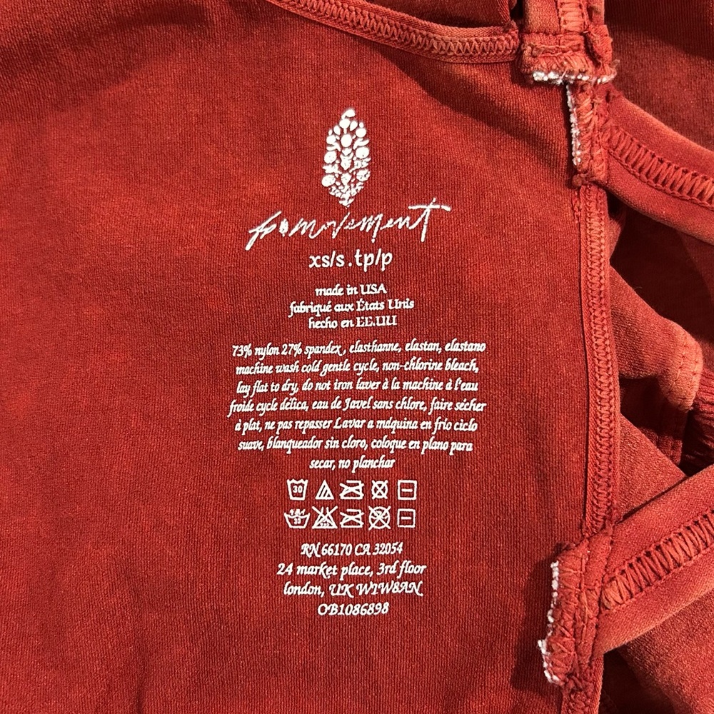 NWOT Free People Movement Good Karma Onesie - Picture 13 of 13